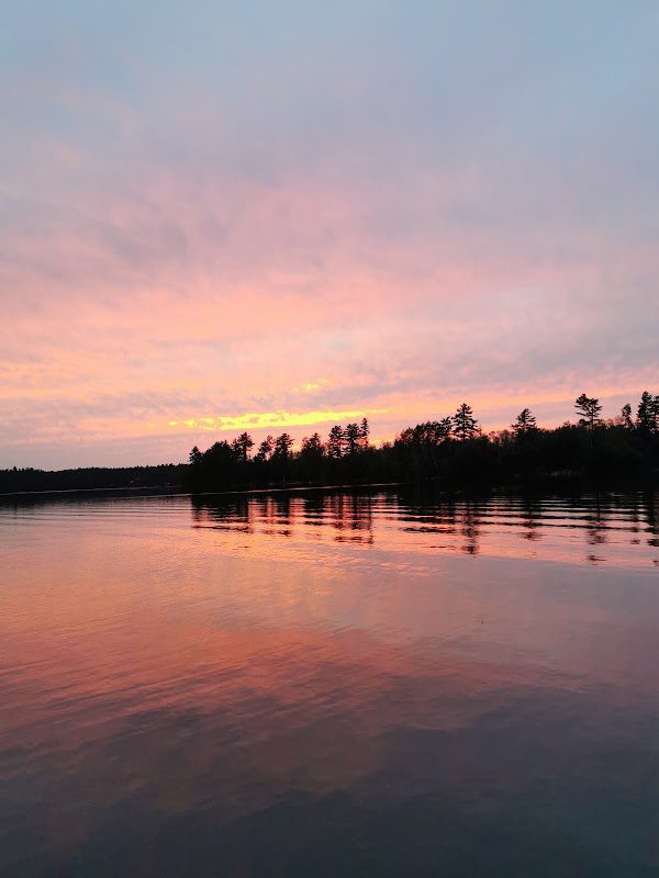 Anstruther Lake Sunset