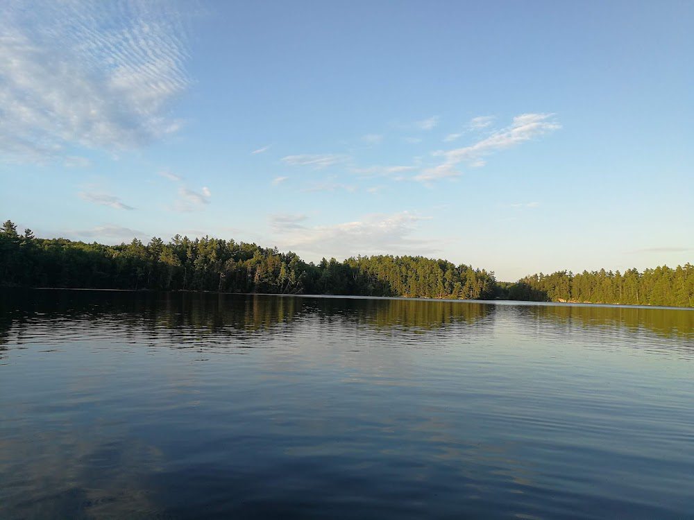 Catchacoma Lake located in the Kawartha Highlands of Ontario Canada