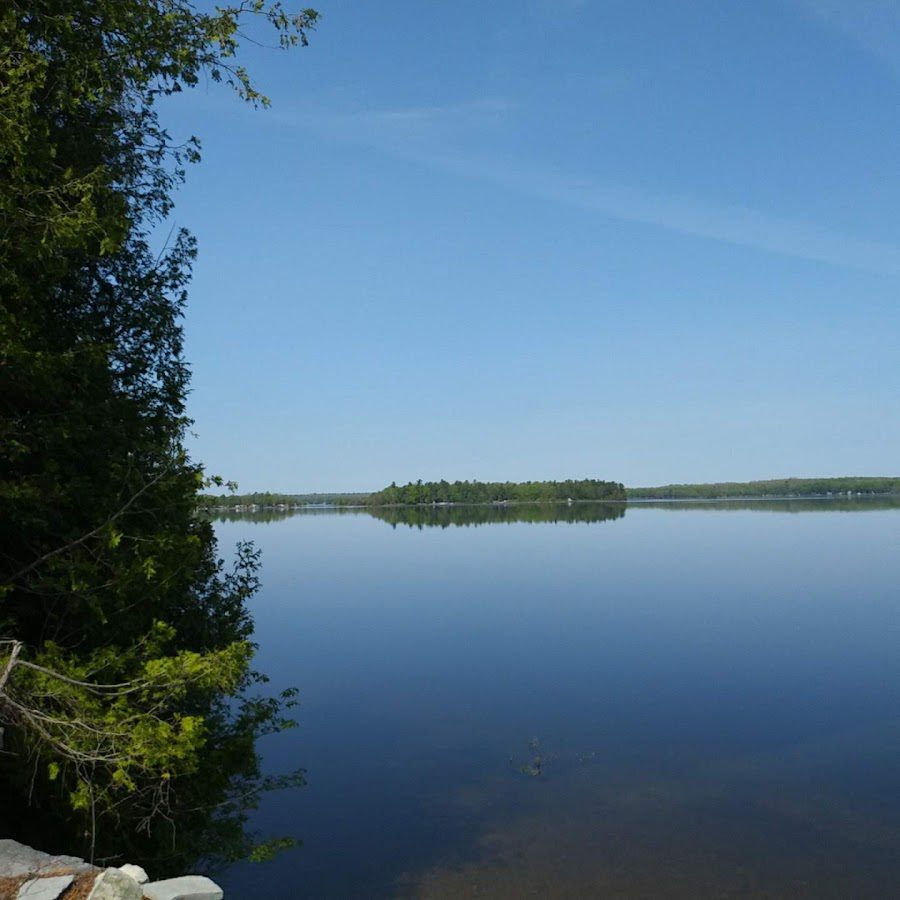 Crowe Lake located in Peterborough County Ontario Canada