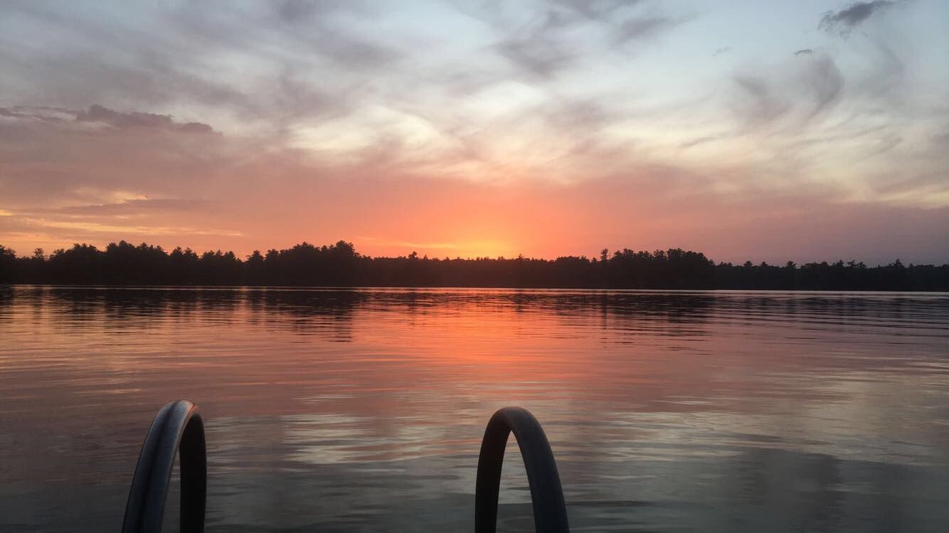Sunset on Cordova Lake Township Of Havelock-Belmont-Methuen Ontario Canada