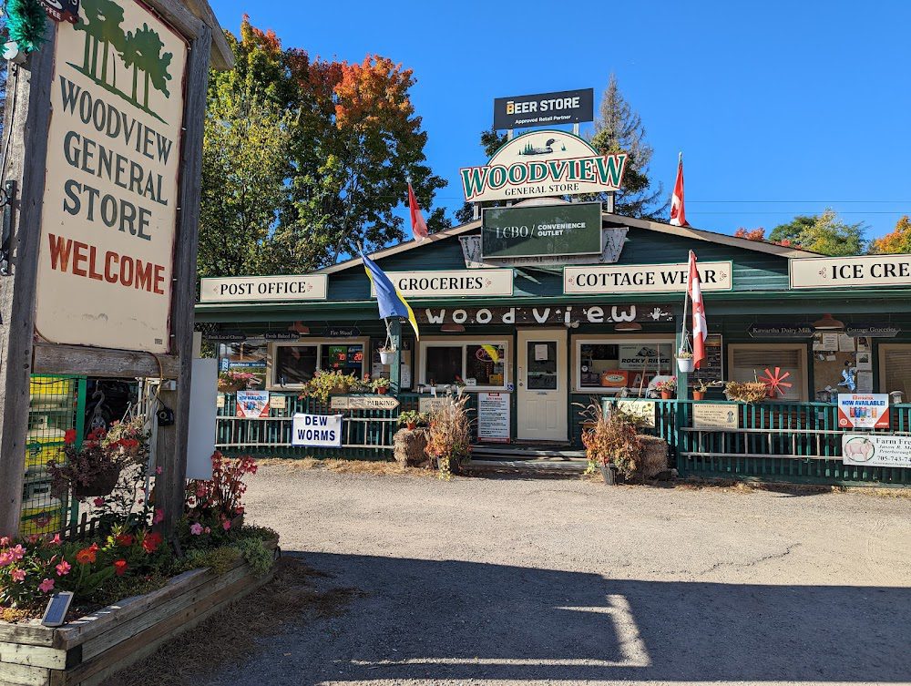 Woodview General Store near Julian Lake Township of North Kawartha Ontario
