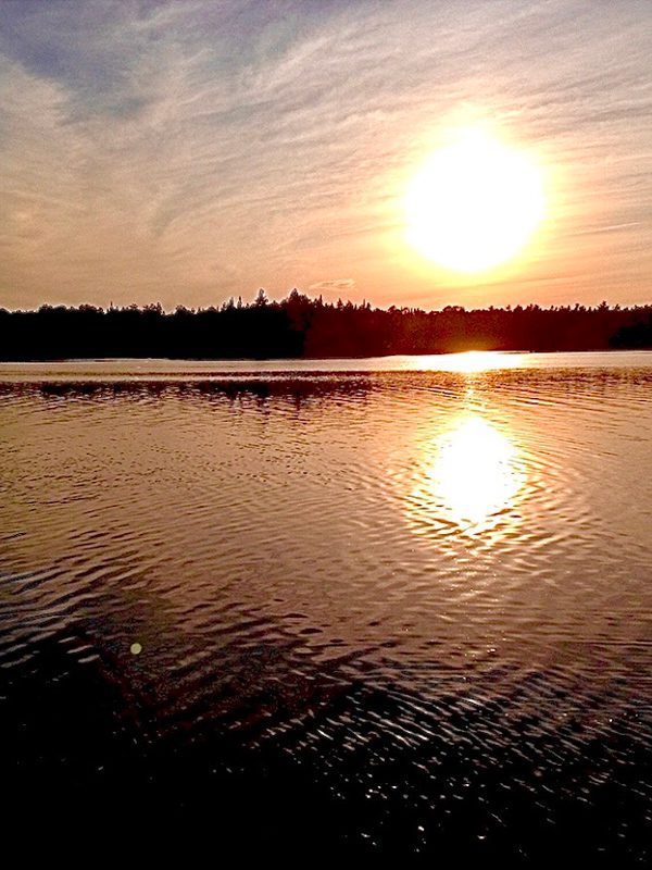 Balsam Lake Sunset Balsam Lake