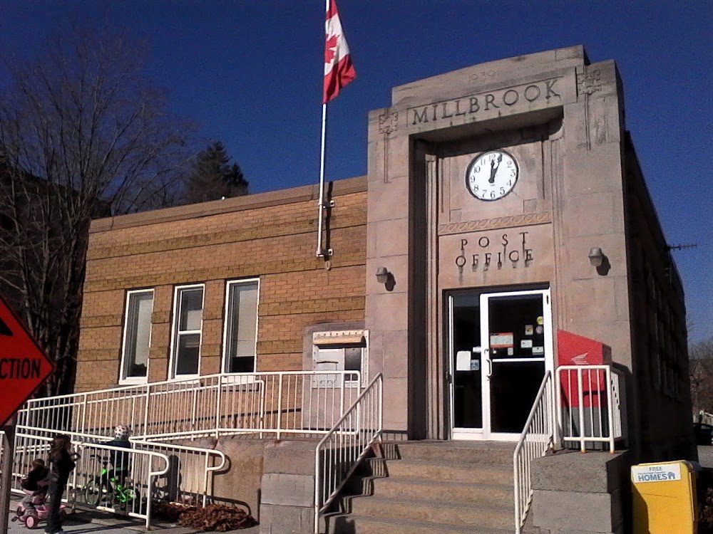 Millbrook post office in Cavan-Monaghan Ontario Canada Millbrook post office in Cavan-Monaghan Ontario Canada